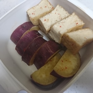 生姜ピリッと♡さつま芋と厚揚げの煮物